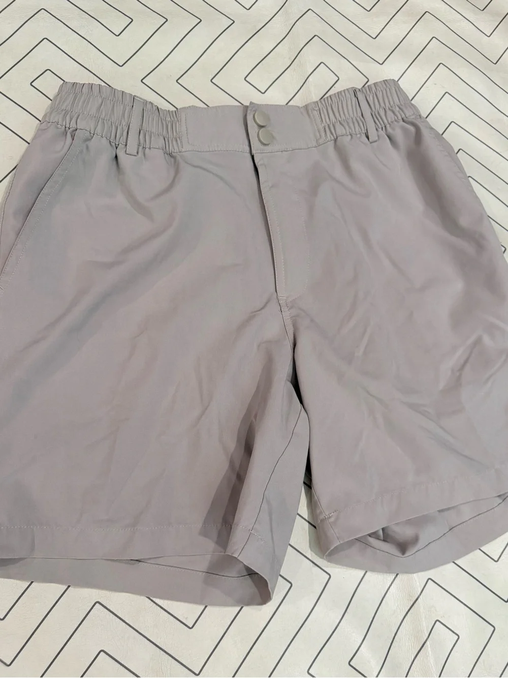Burlebo Khaki Casual Performance Shorts